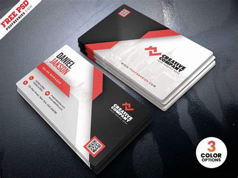 Creative Business Card PSD Design Template | PSDFreebies.com