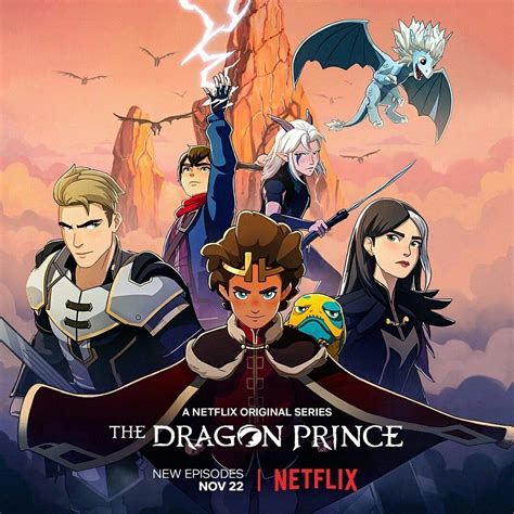 New poster 3 seasons #Thedragonprince #thedragonprince # ...