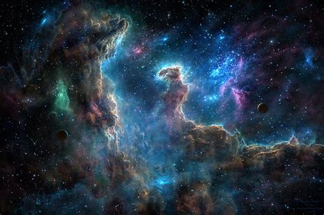 HD wallpaper: nebula illustration, space, Spitzer Space Telescope ...