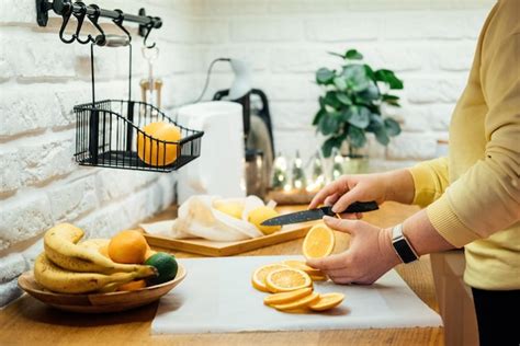 Premium Photo | How to dry orange slices for holiday decor process of ...