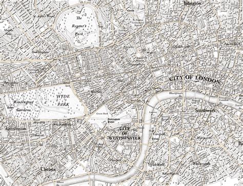 Ordnance Survey maps London, 1801-style - Creative Review