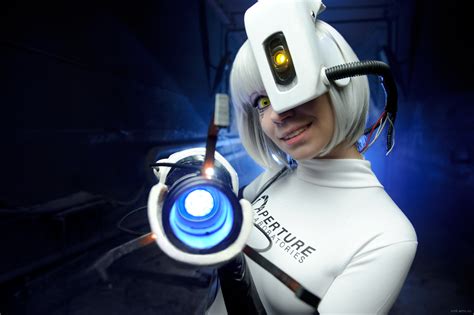 GlaDOS cosplay Portal 2 by onkami on DeviantArt