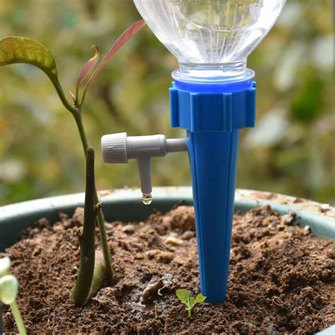 Drip irrigation system Plant Waterers DIY Automatic drip water spikes ...