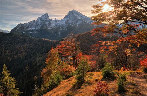 Mountains autumn trees landscape wallpaper | 4268x2796 | 175070 ...