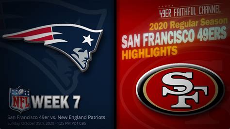 49ers vs Patriots Highlights | Week 7: 2020 ᴴᴰ - YouTube