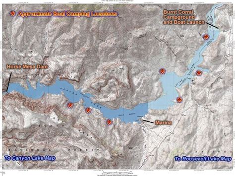 Apache Lake Campground Map - www.camparizona.com - Your Arizona Camping ...