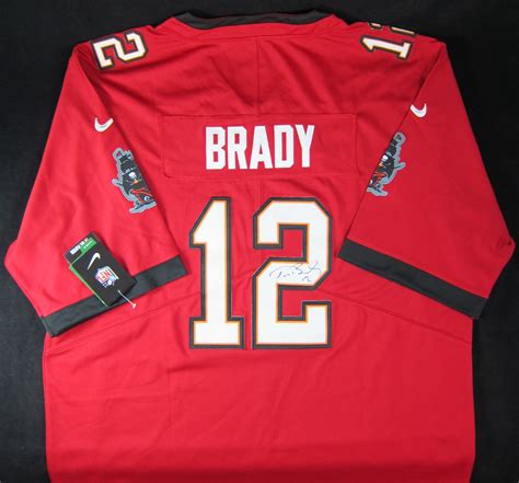 Tom Brady Autographed Tampa Bay Buccaneers Jersey - Memorabilia Center