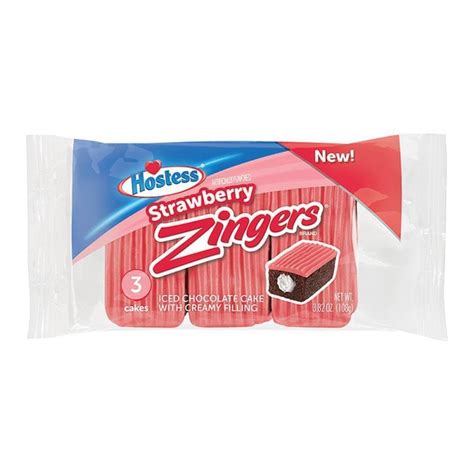 Hostess - Zingers Strawberry - 108g