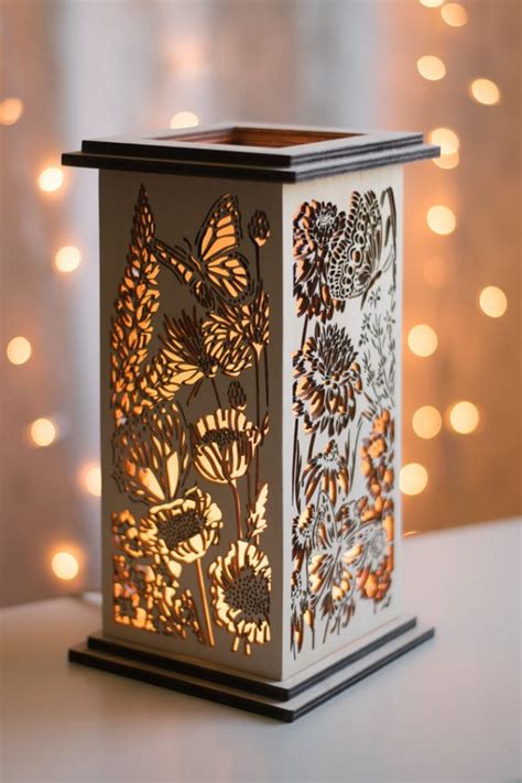 15 Enchanting Night Light Designs Made With Laser Cut Wood