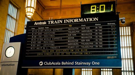 Amtrak - Train Schedule - Philadelphia 30th Street Station… | Flickr