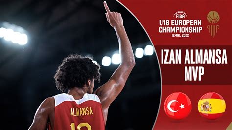 17-year old MVP- Izan Almansa | #FIBAU18Europe Top Plays - YouTube