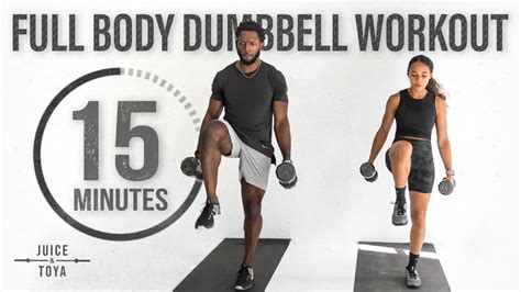 15 Minute Full Body Dumbbell Workout [Strength and Conditioning] – Fat ...