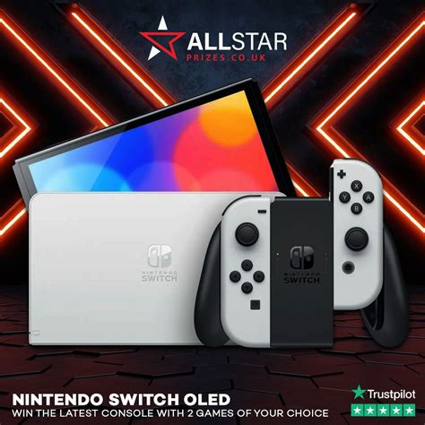 Nintendo Switch OLED + 2 Games – All Star Prizes