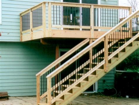 Wood Deck Stairs Designs | Home Design Ideas