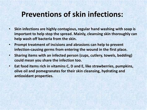 PPT - Skin Infection : Causes, Symptoms, Treatment, Prevention ...