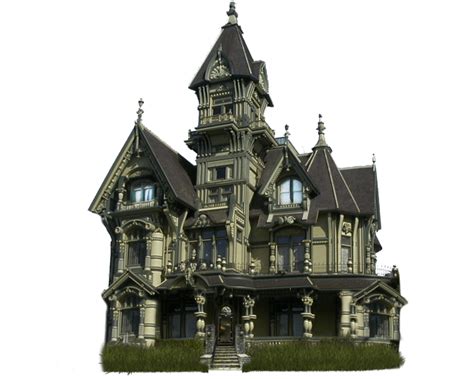 Halloween Manor Assombrado PNG transparente - StickPNG