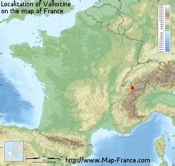 VALLORCINE - Map of Vallorcine 74660 France