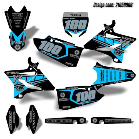 Motocross Graphics Kit Dirt Bike Stickers for Yamaha YZ 125 - Etsy Canada