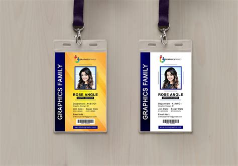 Sample Of Id Card Template - Toptemplate.my.id