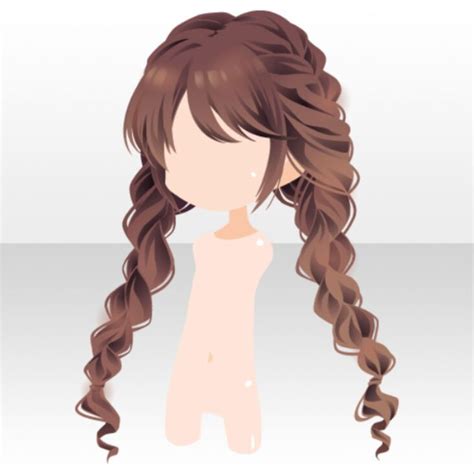 Pin on 머리 | Anime hair, Chibi hair, Anime braids