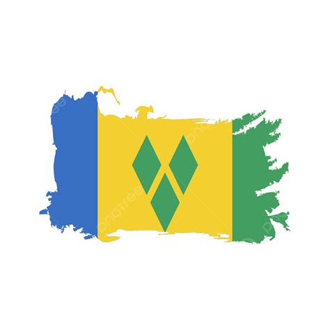 St Vincent Grenadines Flag PNG, Vector, PSD, and Clipart With ...