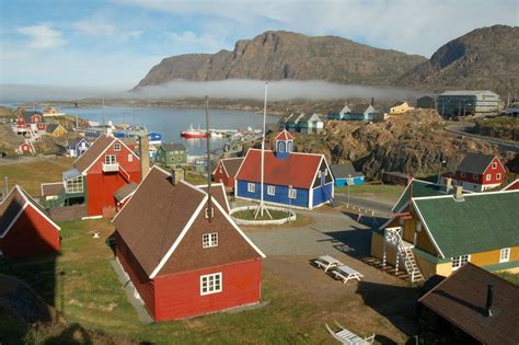 9. august 2008 Grønland, Sisimiut, Sisimiut Museum (Den gamle bydel ...