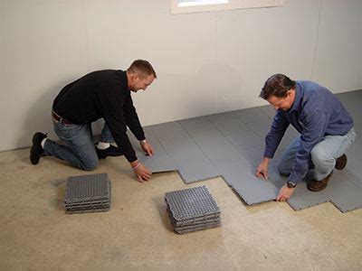 ThermalDry™ Basement Flooring Systems | Waterproof Basement Flooring