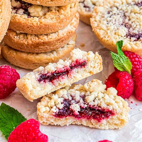 Raspberry Crumble Cookies (Costco Copycat) - Mom On Timeout