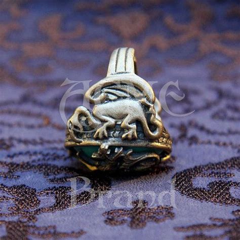 Jack Sparrow Griffin Dragon Ring Pirates of the Caribbean Prop | Etsy ...