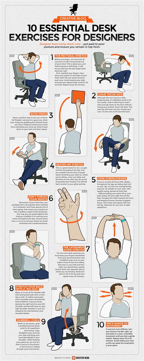 10 crucial desk exercises for designers | Creative Bloq