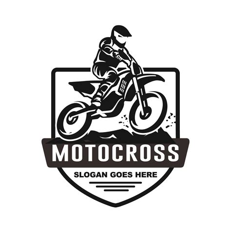 Motocross logo template design vector 21734185 Vector Art at Vecteezy