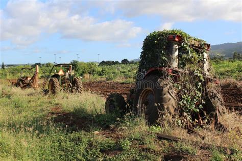 Abandoned Tractor stock photo. Image of metal, detail - 48439252