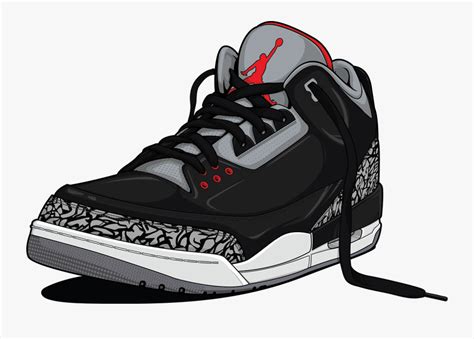 Jordan Shoes - Jordan Shoes Cartoon , Free Transparent Clipart - ClipartKey