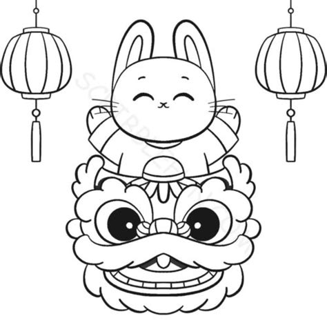 22 Free Printable Chinese New Year 2023 Coloring Pages