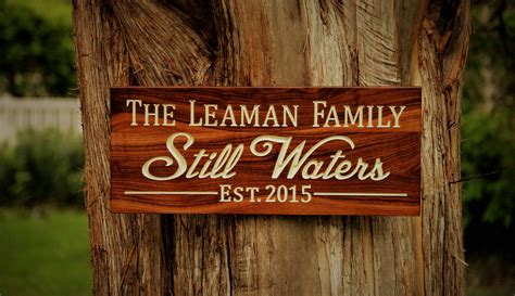 Lake House Sign Outdoor Wood Signs Lake Home Gifts