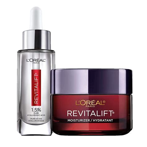 L'Oreal Paris Revitalift Anti-Aging Skin Care Regimen Kit with ...