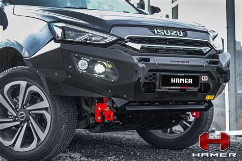 Isuzu MU-X Gains High-Clearance Off-Road Steel Bumper Courtesy Of ...