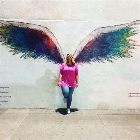 Angel Wings Wall Mural Los Angeles | divyajanan