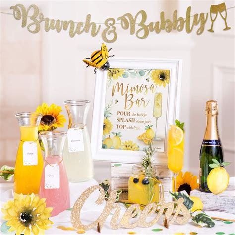 PRESTIGE Mermosa Mimosa Bar Kit - Little Mermaid Baby Shower ...