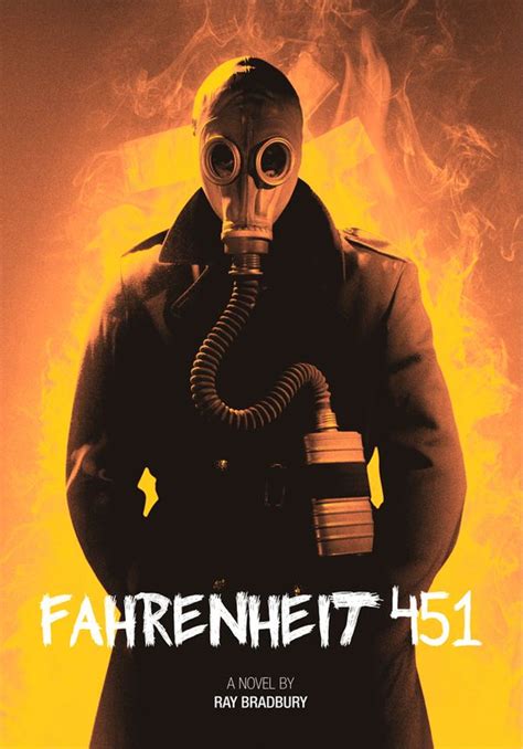 Janek Krause's take on Fahrenheit 451 (book cover project) | Ray ...