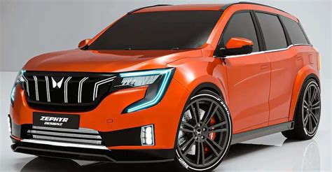 Mahindra XUV700's Sports Edition rendered