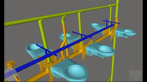 Design Build Back to Back Restroom Plumbing Stack - YouTube