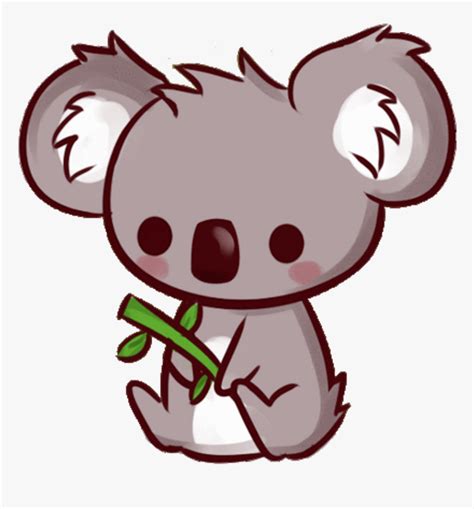 Animal Kawaii Cute Koala Poster Sama - Kawaii Cartoon Koala Gif, HD Png ...