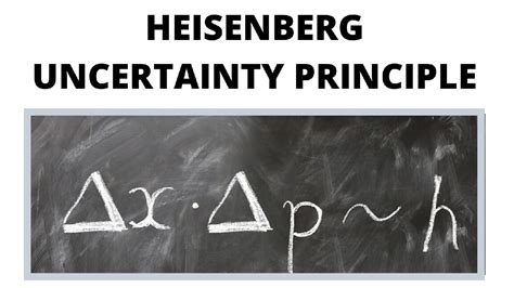 Heisenberg Uncertainty Principle - What Is The Uncertainty Principle?