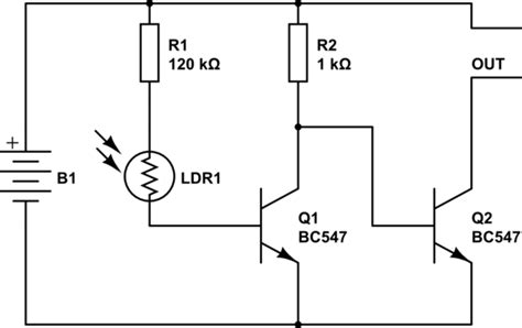 switches - Confusing dark sensor circuit diagram - Electrical ...