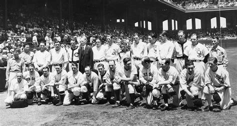 1933 American League All-Stars Team Photo, (Champion of the First MLB ...