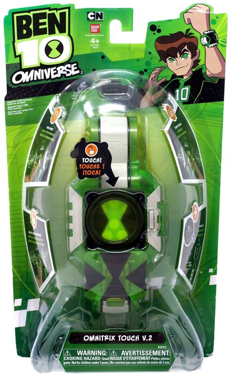 Ben 10 Omniverse Watch Omnitrix Touch V.2 Roleplay Toy Version 2 Bandai ...