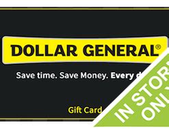 Dollar General Gift Card | Discount Dollar Stores Gift Cards—CardCrazy