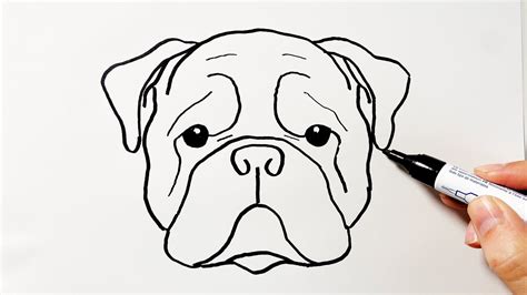 English Bulldog Outline