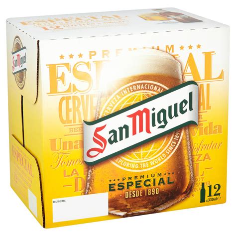 San Miguel Premium Lager 12 x 330ml | Groceries | Beer